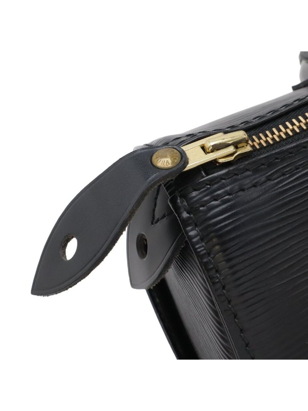 Louis Vuitton Epi Speedy 25 Mini Boston Bag Noir Black Gold - Picture 5 of 9